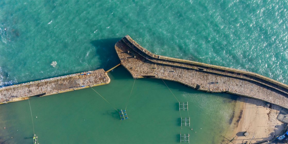 The Harbour in Mousehole