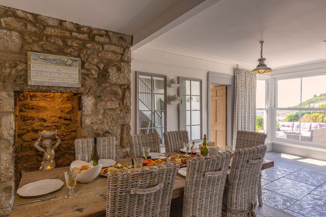 Interior of The Old Watch House Mousehole, Cornwall