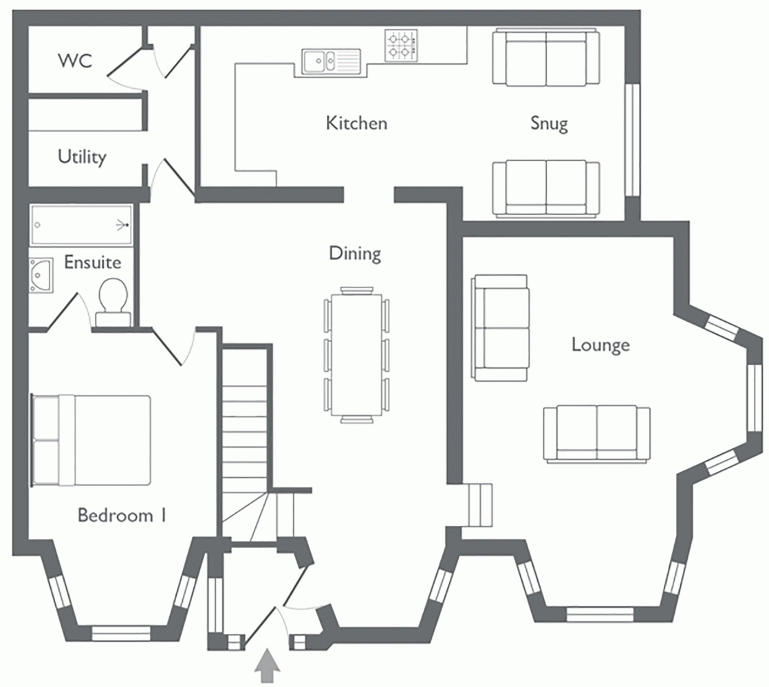 Ground Floor Cottage Mousehole