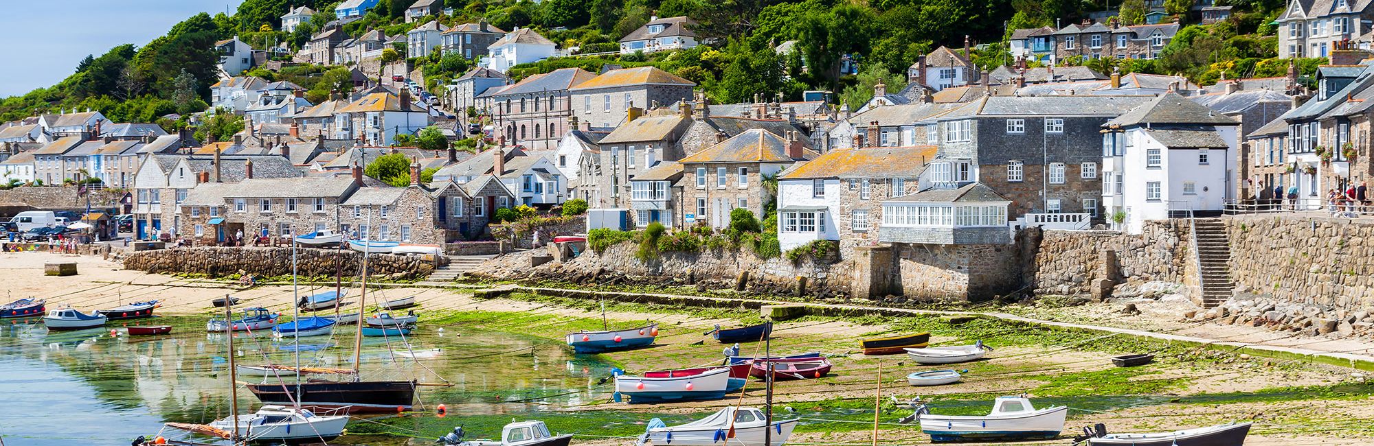 Mousehole Harbour in Cornwall